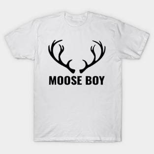 MOOSE BOY BLACK/RED/GREY/ORANGE T-Shirt